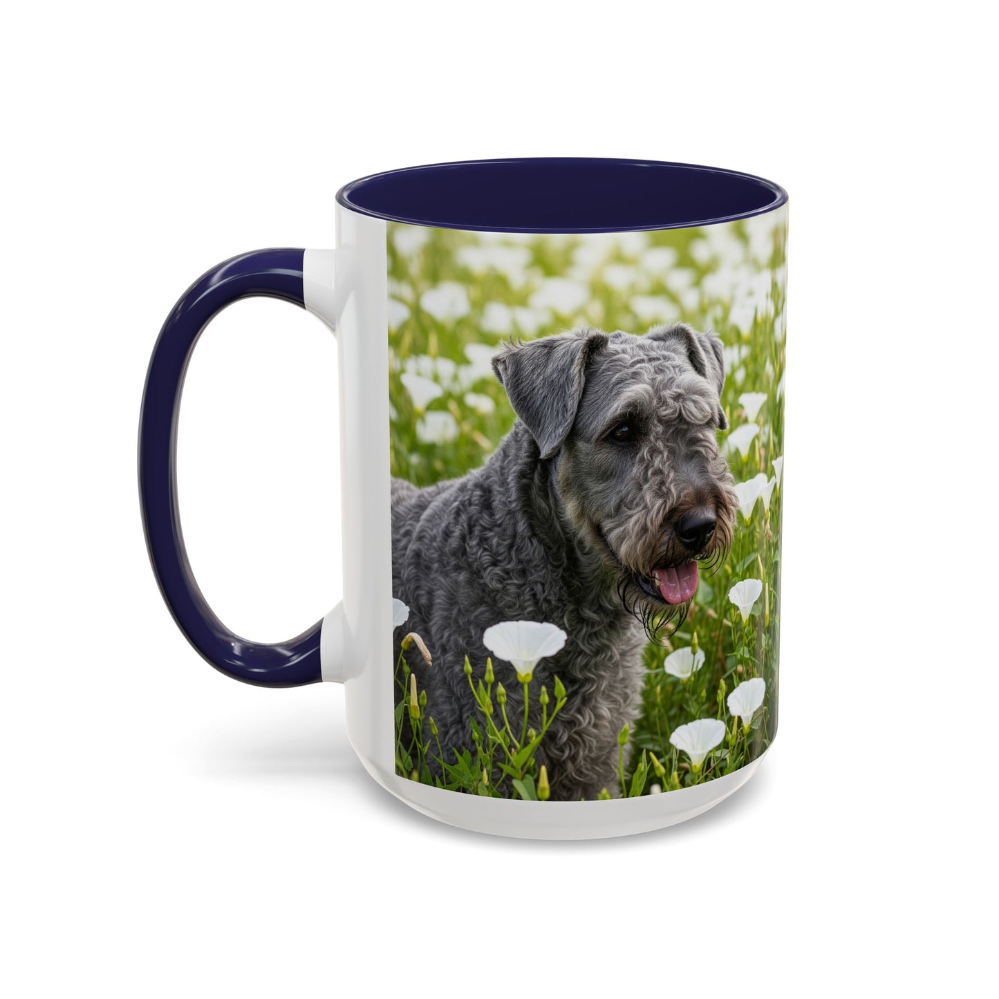 Taza de café con diseño de Kerry Blue Terrier: el regalo perfecto para los amantes de los perros.