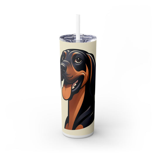 Hanoverian Scenthound Tumbler with Straw, 20oz