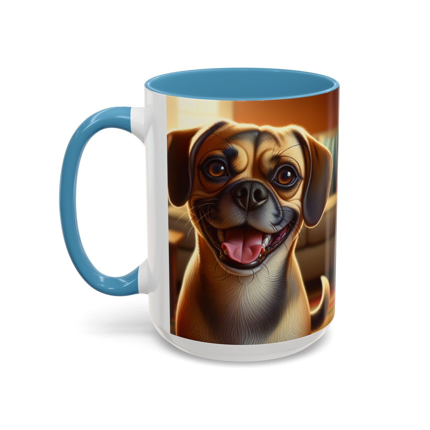Taza de café con detalles de Puggle: el regalo perfecto para los amantes de los perros