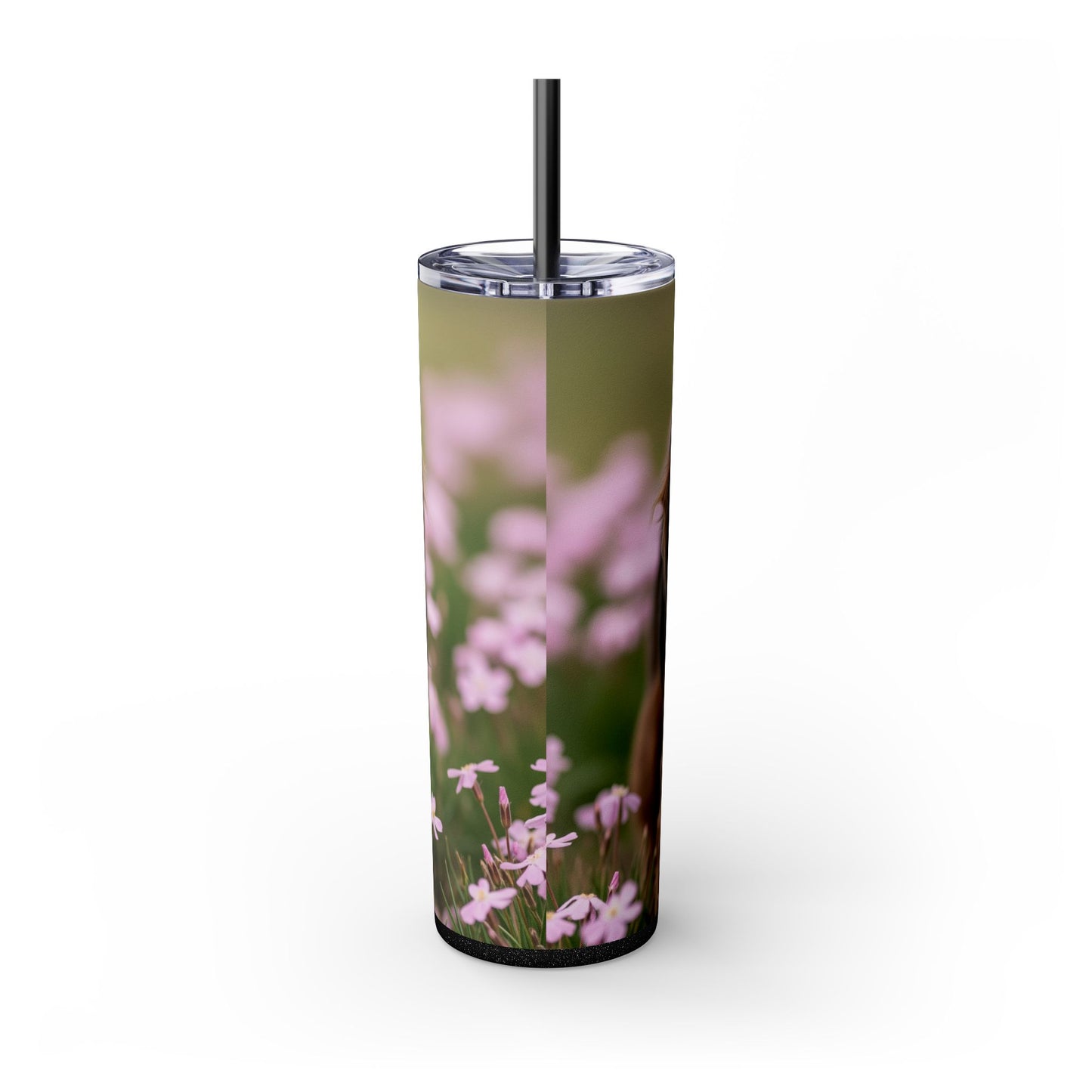 Gobelet isotherme Cesky Terrier avec paille, 590 ml
