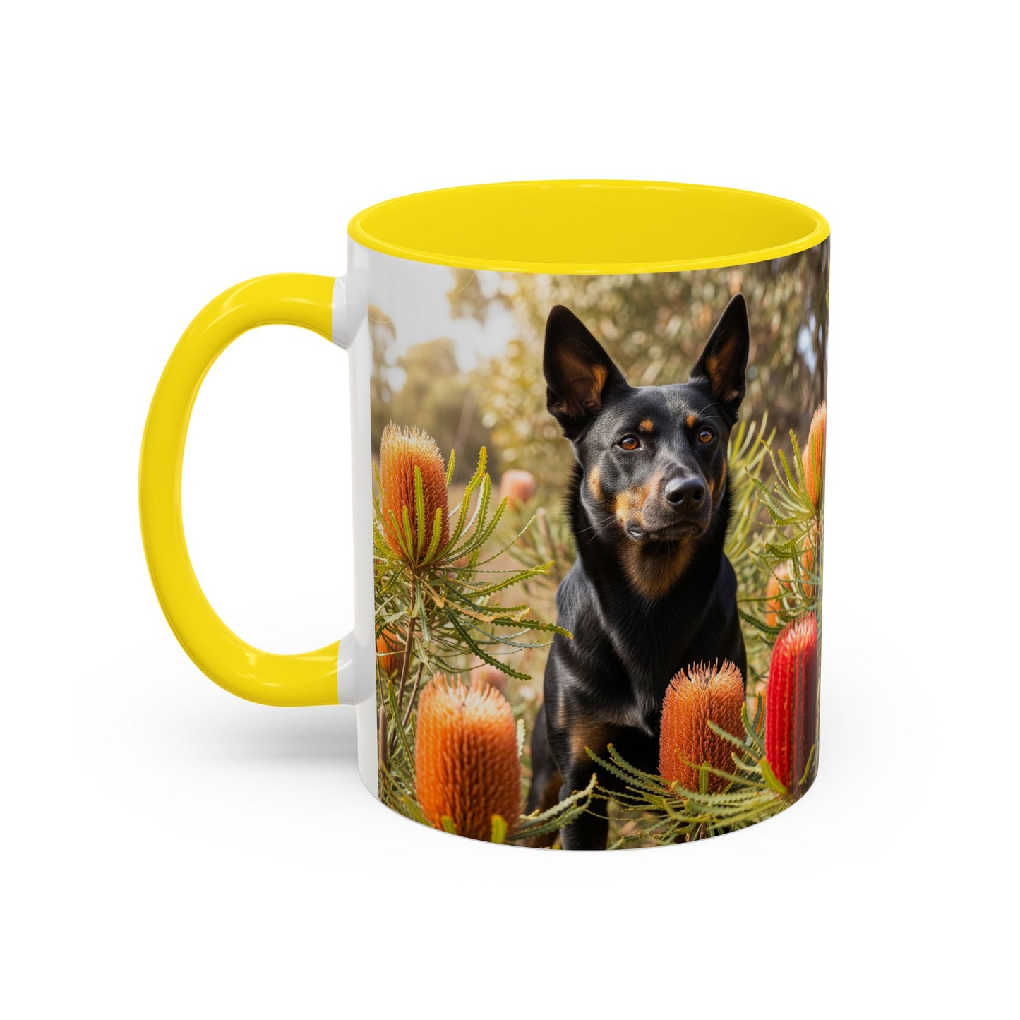 Working Kelpie Accent Coffee Mug - Perfect Gift for Dog Lovers