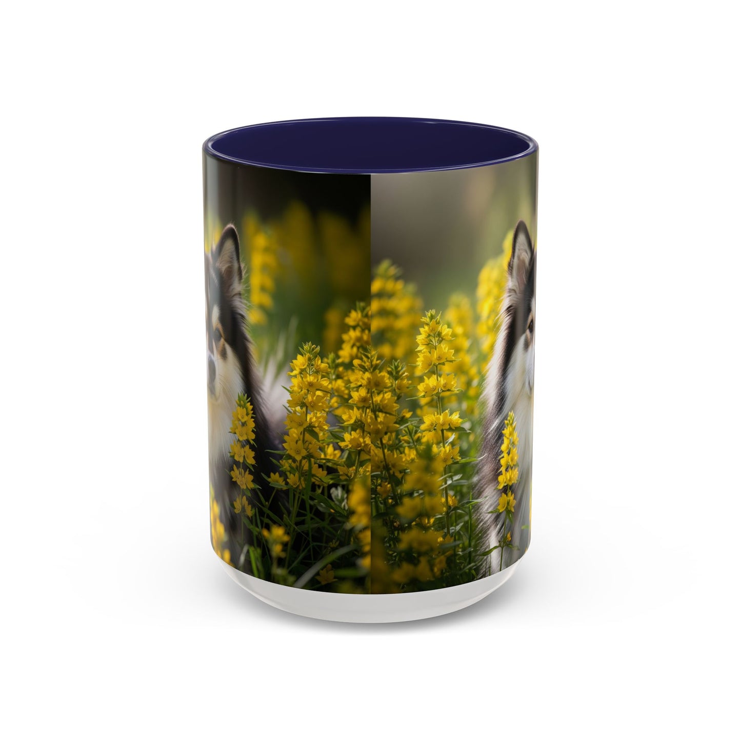Taza con diseño de perro lapón sueco: el regalo perfecto para los amantes de los perros.