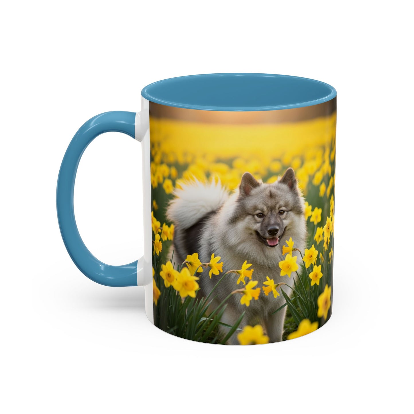 Taza con detalles de Keeshond: el regalo perfecto para los amantes de los perros