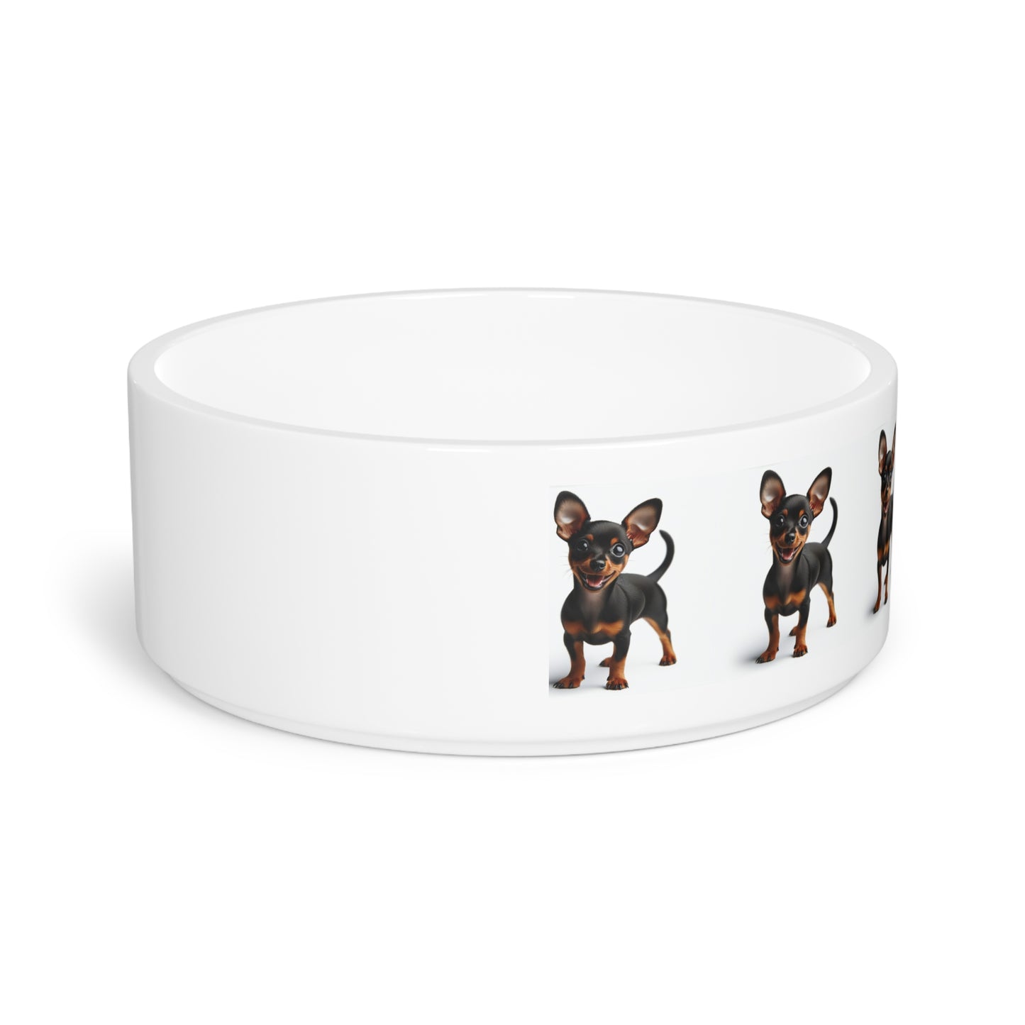 Tazón para mascotas Pinscher miniatura