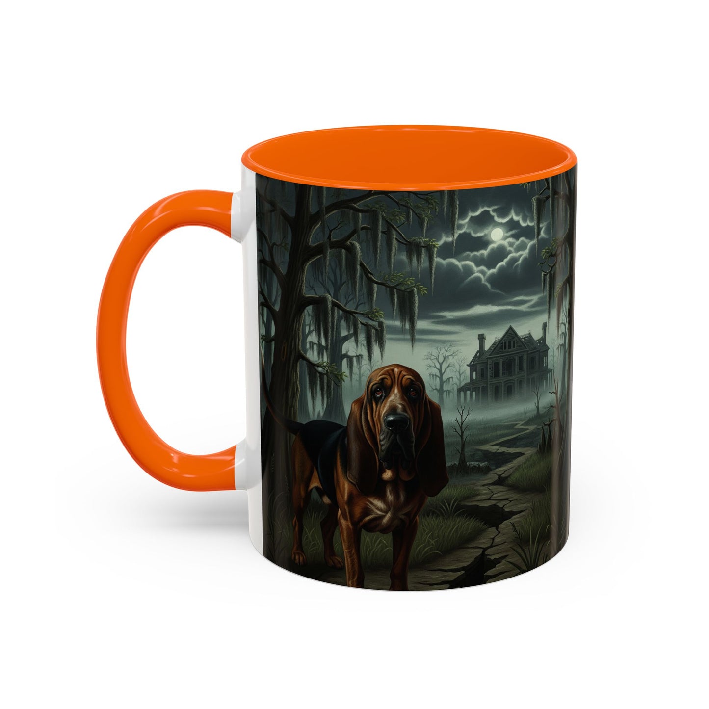 Bloodhound Accent Coffee Mug - Perfect Gift for Dog Lovers