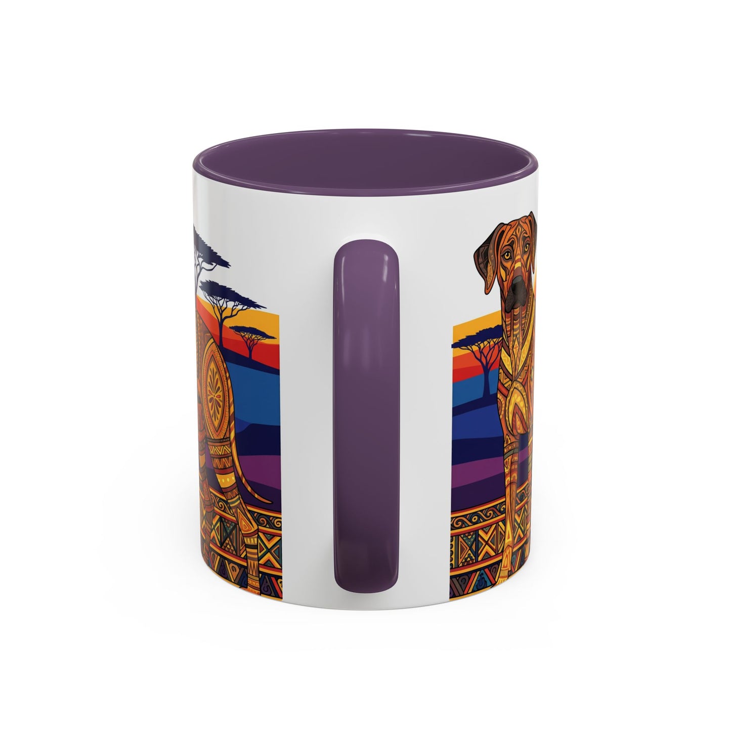 Taza de café con diseño de Rhodesian Ridgeback: el regalo perfecto para los amantes de los perros.