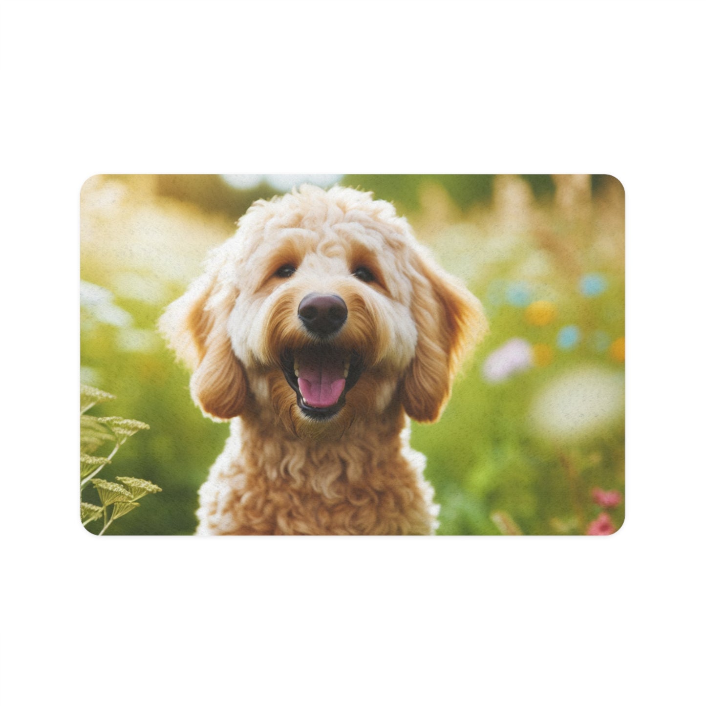 Pet Food Mat (12x18) - Labradoodle