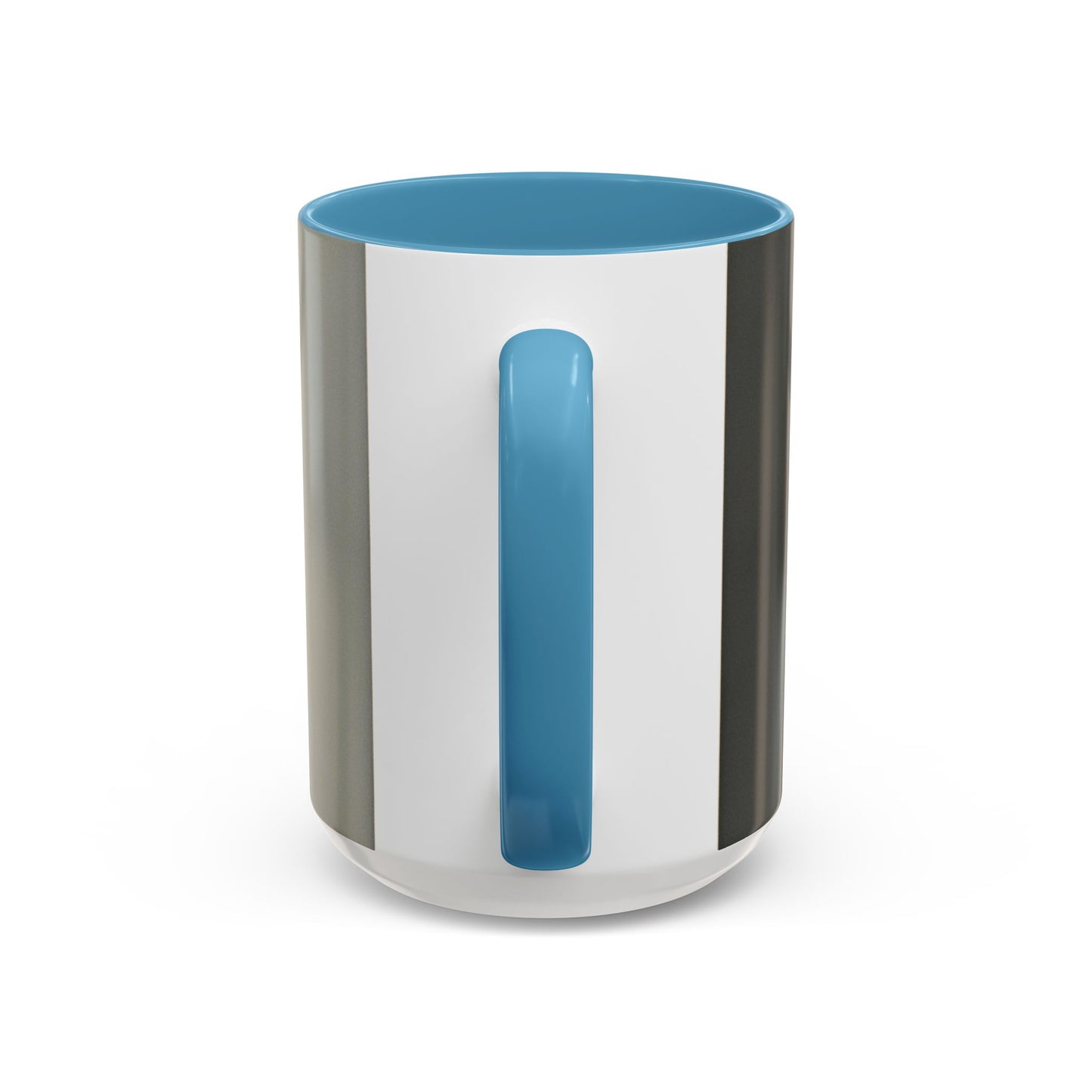 Optical Illusion Accent Mug – Ceramic Coffee Cup