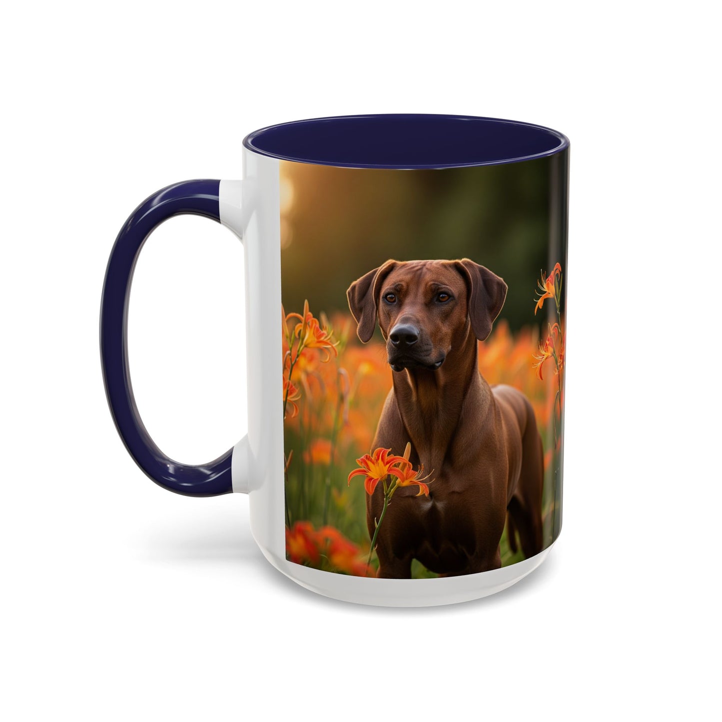 Taza de café con diseño de Rhodesian Ridgeback: el regalo perfecto para los amantes de los perros.