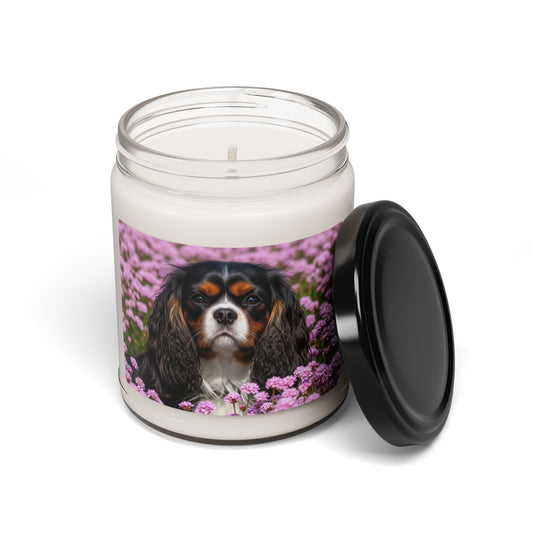 King Charles Spaniel- Scented Soy Candle, 9oz