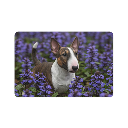 Pet Food Mat (12x18) - Miniature Bull Terrier