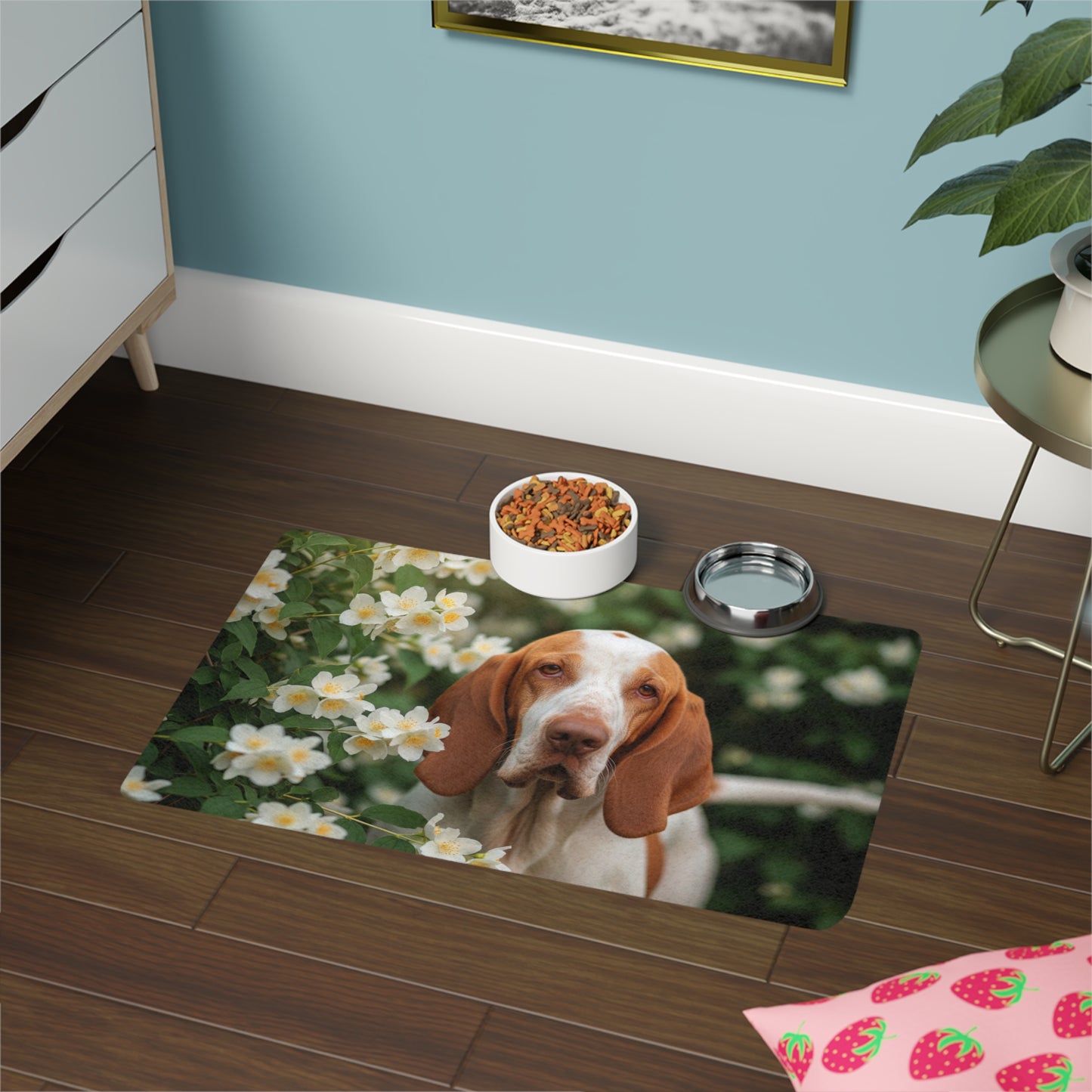 Pet Food Mat (12x18) - Bracco Italiano