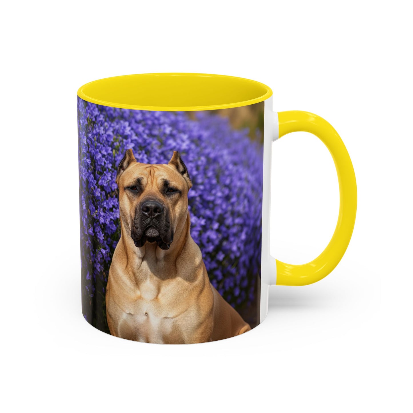 Taza con detalles de Presa Canario: el regalo perfecto para los amantes de los perros