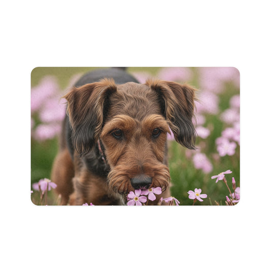 Pet Food Mat (12x18) - Cesky Terrier