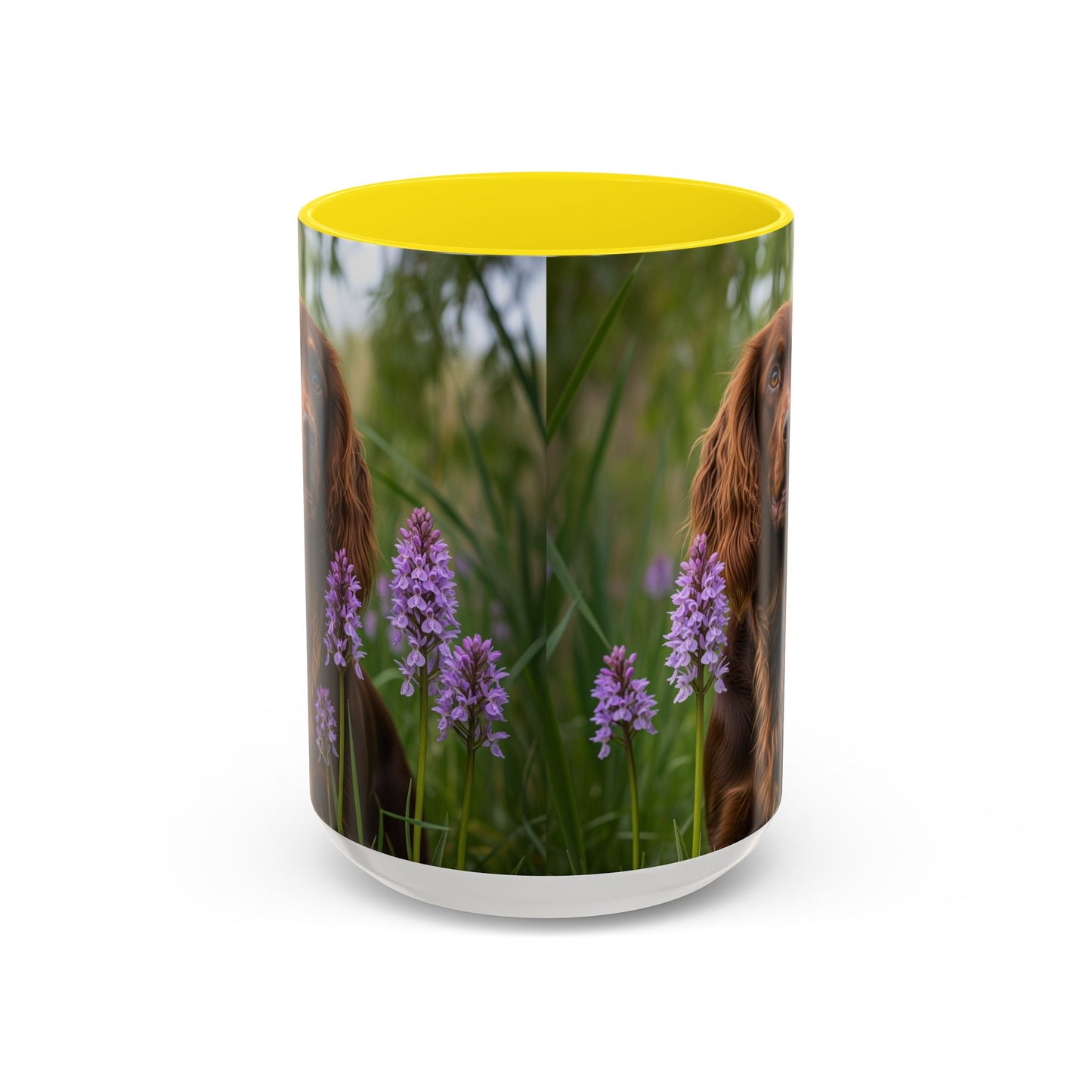 Mug à café à motif épagneul Pont-Audemer - Cadeau idéal pour les amoureux des chiens