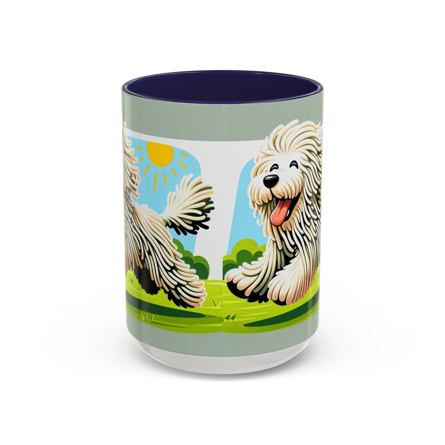 Mug Komondor Accent - Le cadeau idéal pour les amoureux des chiens