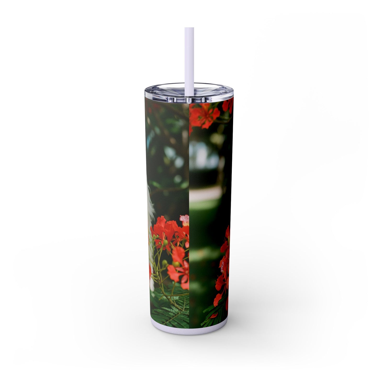 Gobelet Coton de Tuléar avec paille, 590 ml