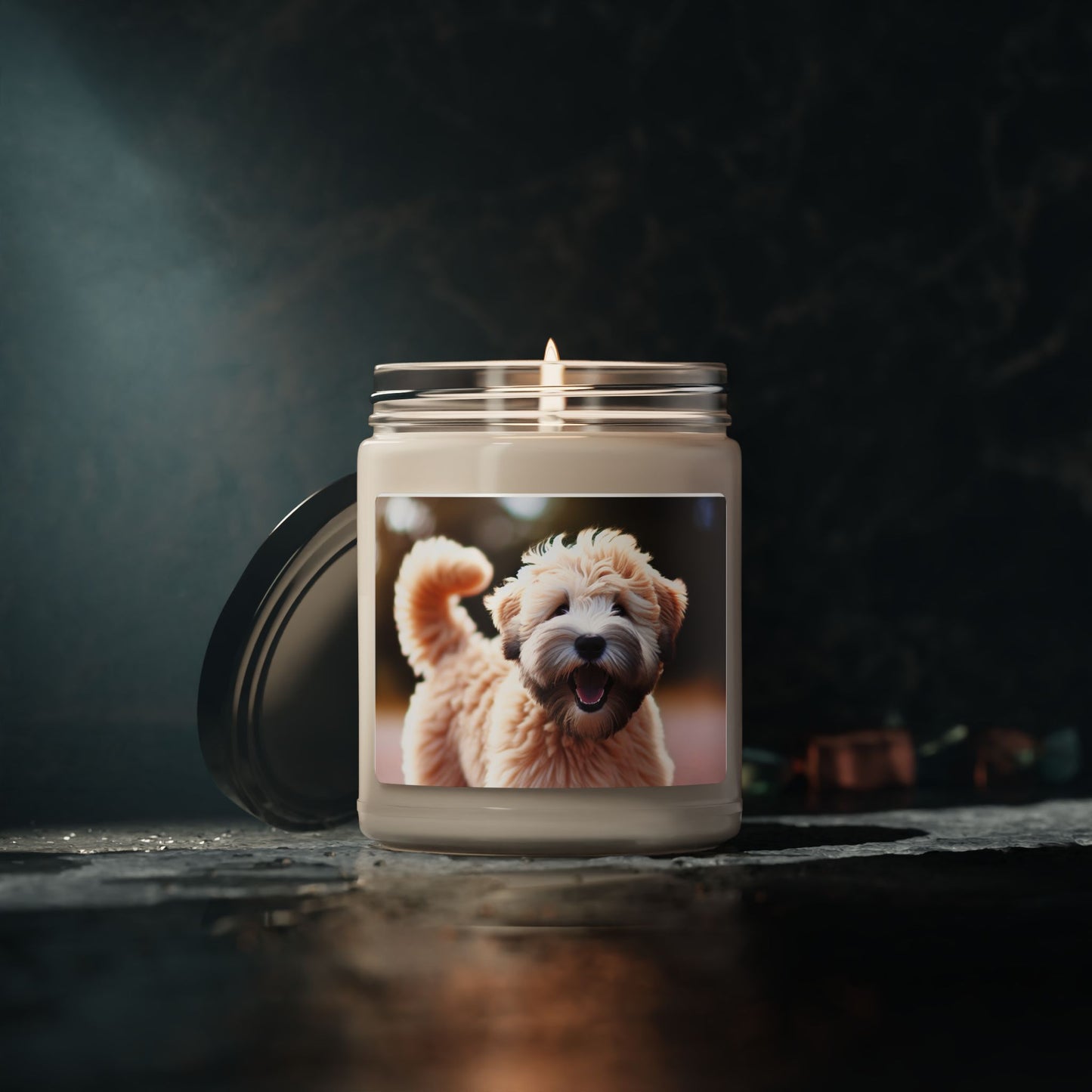 Soft Coated Wheaten Terrier- Scented Soy Candle, 9oz