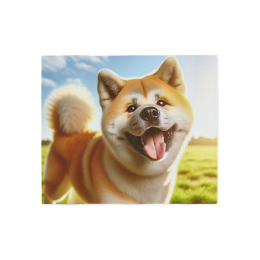 Akita Sweatshirt Blanket