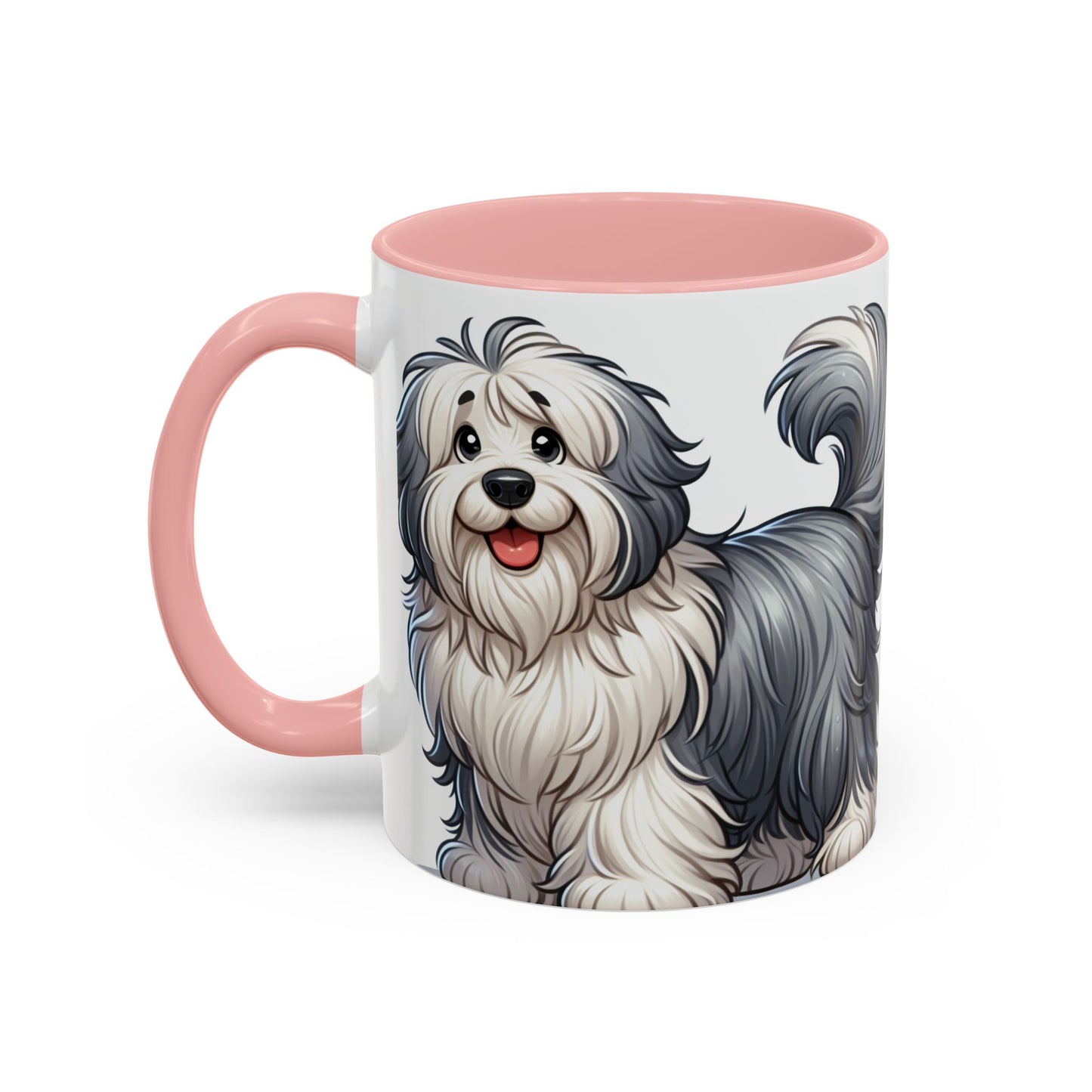 Mug à café à motif de bobtail - Cadeau idéal pour les amoureux des chiens