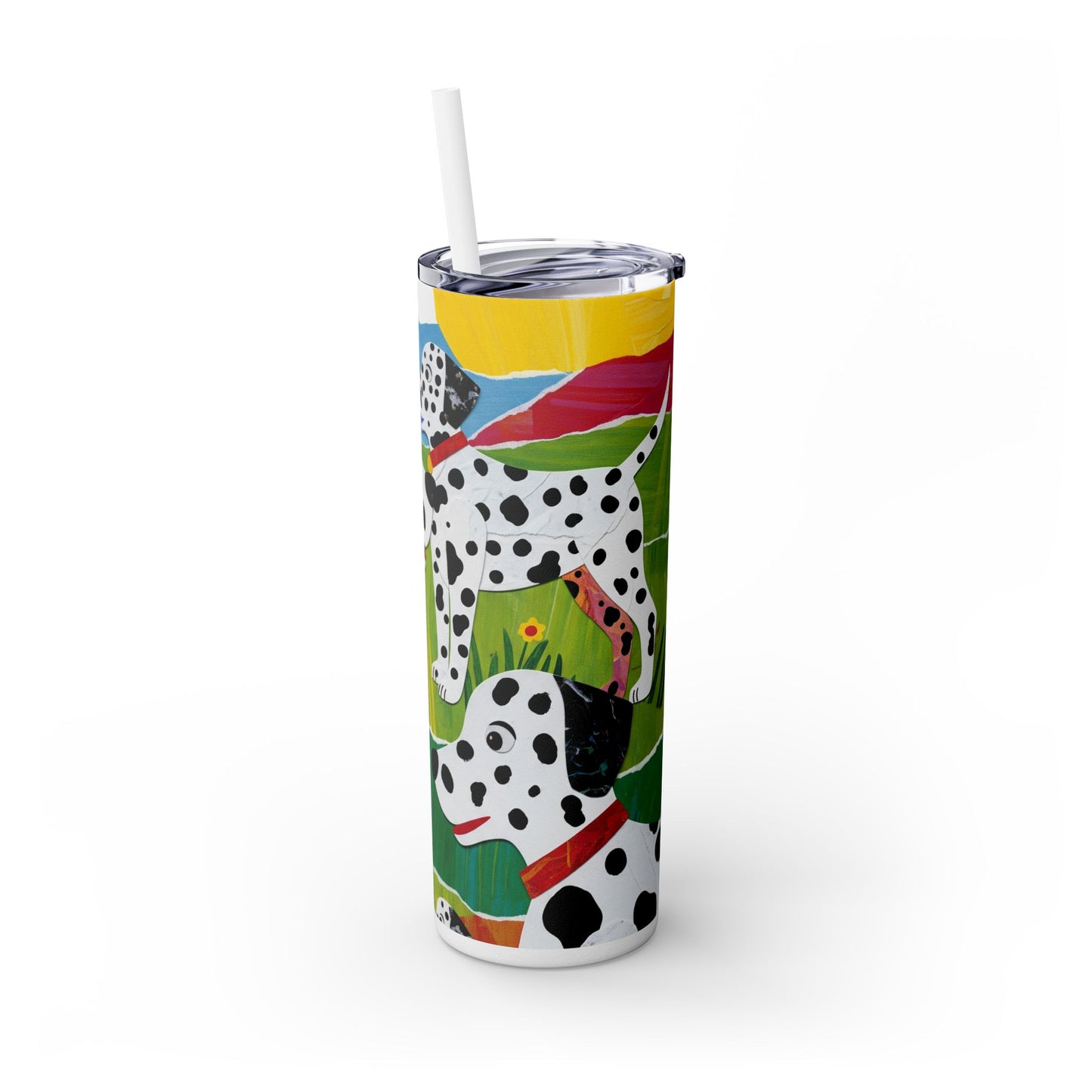 Gobelet isotherme Dalmatien avec paille, 590 ml