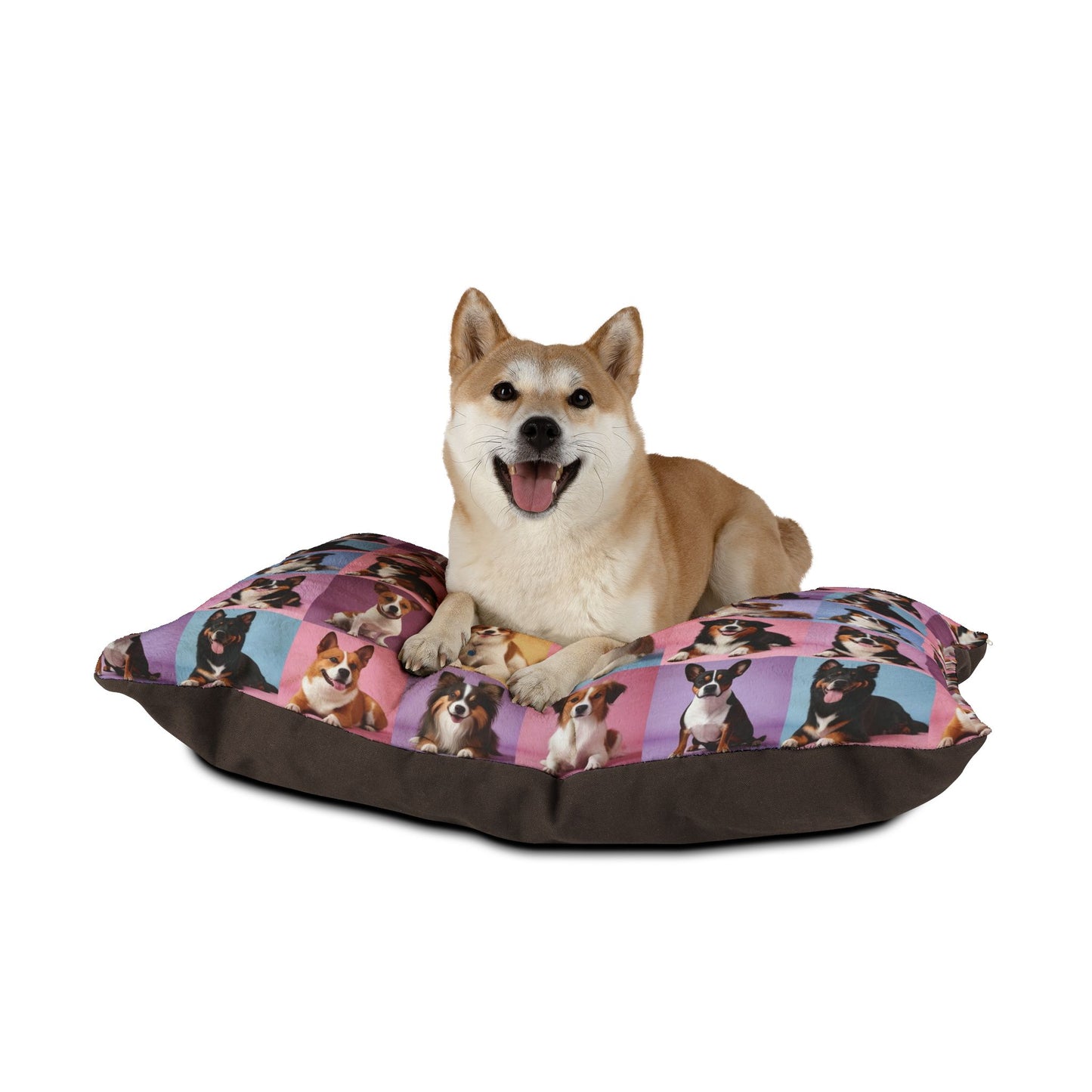 Pastel Dogs Pet Bed