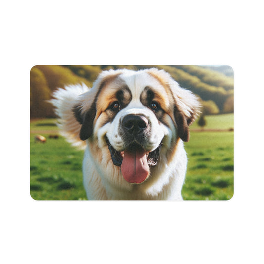 Pet Food Mat (12x18) - Pyrenean Mastiff