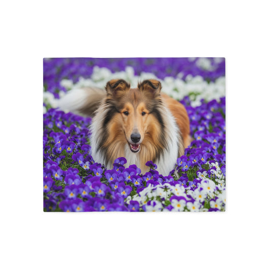 Collie Sweatshirt Blanket