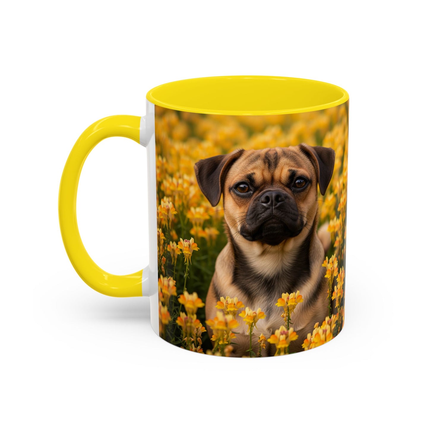 Taza de café con detalles de Puggle: el regalo perfecto para los amantes de los perros