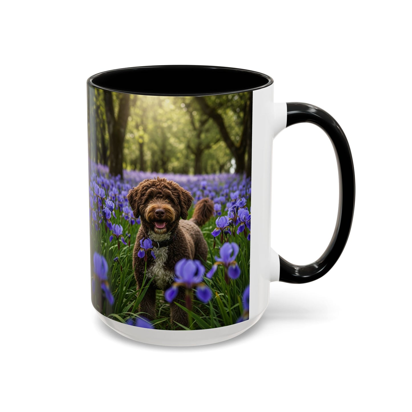 Mug à café avec motif de chien d'eau portugais - Cadeau idéal pour les amoureux des chiens