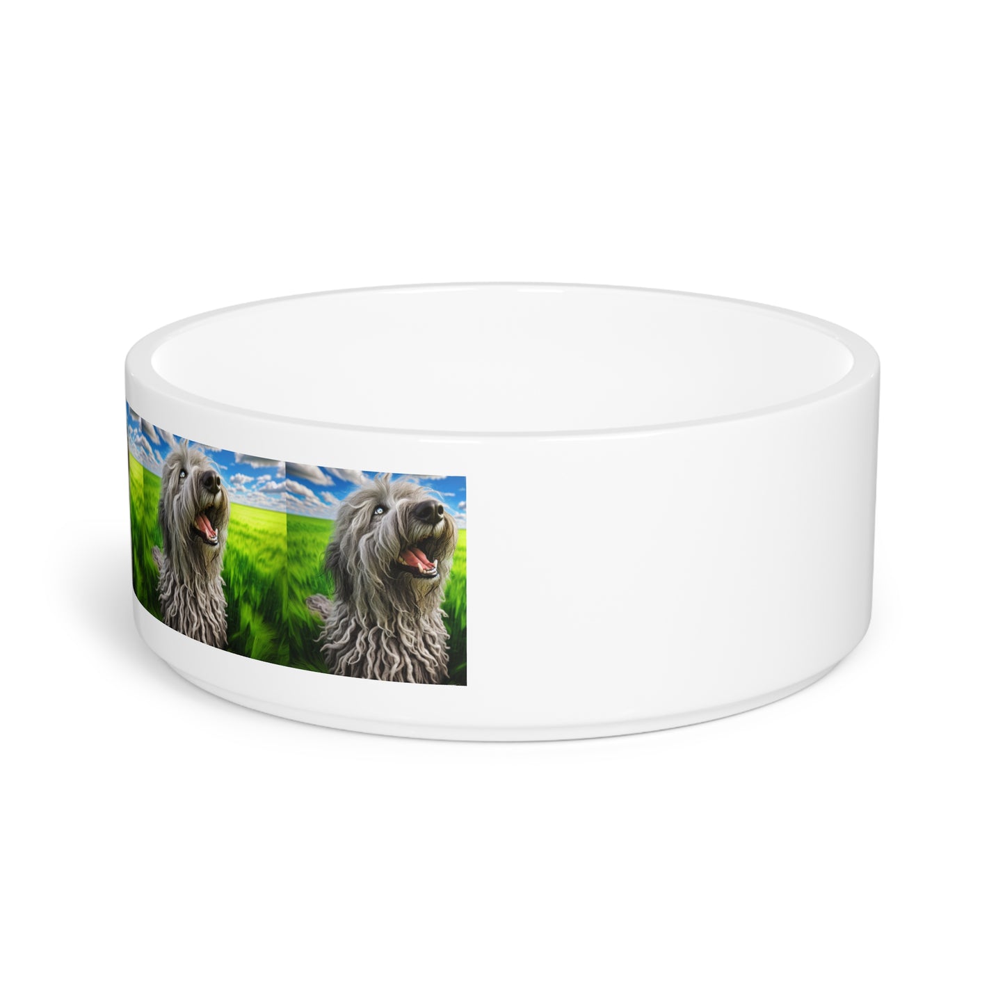 Bergamasco Shepherd Dog Pet Bowl