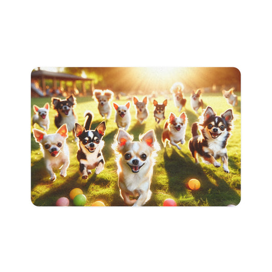 Pet Food Mat (12x18) - Chihuahua