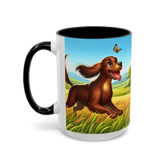Field Spaniel Accent Coffee Mug - Perfect Gift for Dog Lovers