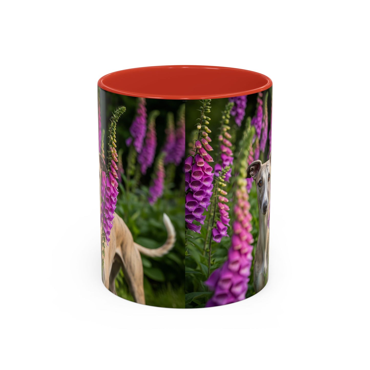 Whippet Accent Coffee Mug - Perfect Gift for Dog Lovers