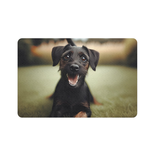 Pet Food Mat (12x18) - German Hunting Terrier