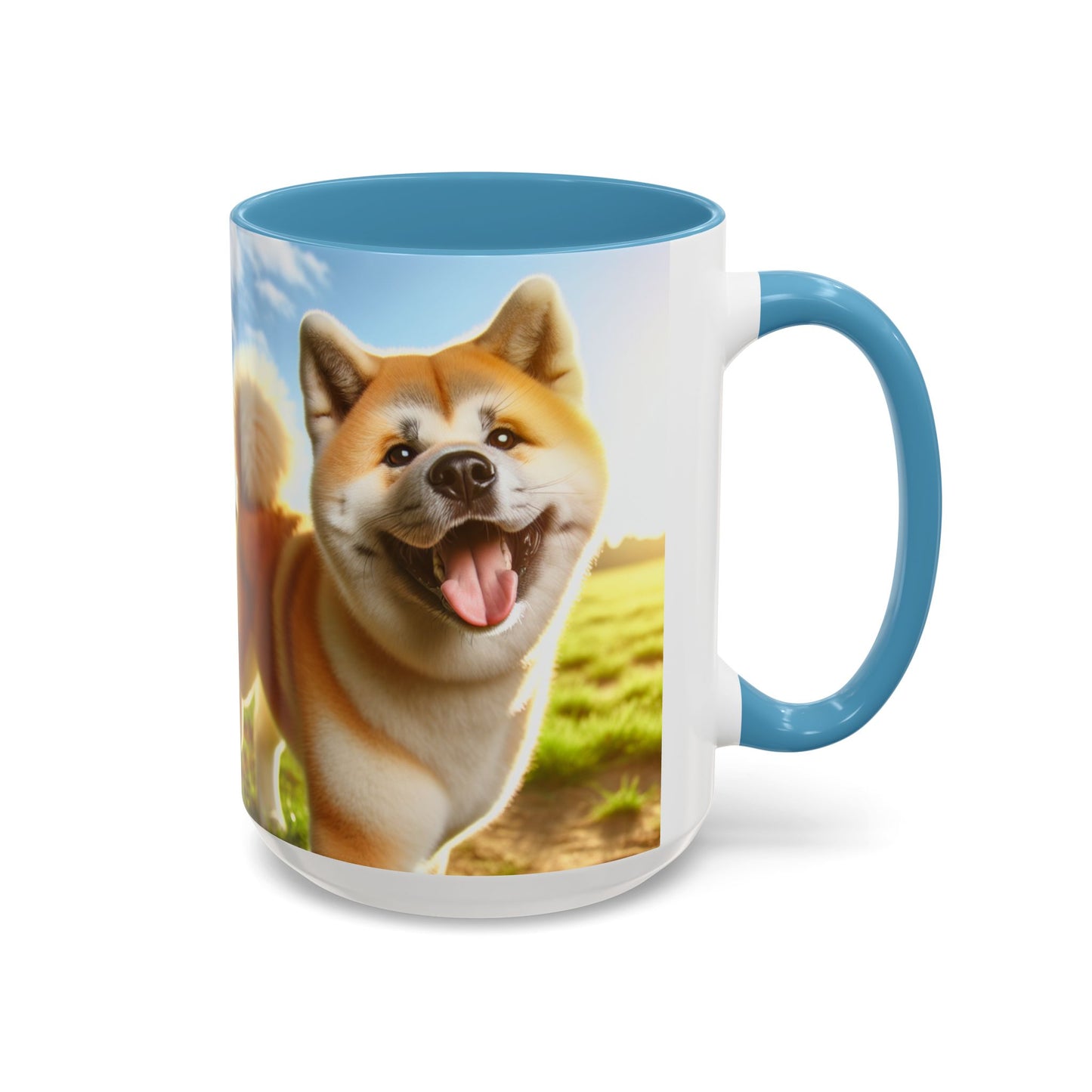 Akita Accent Coffee Mug - Perfect Gift for Dog Lovers