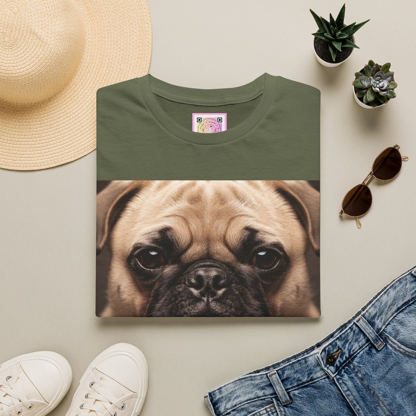 Pug Tee Shirt