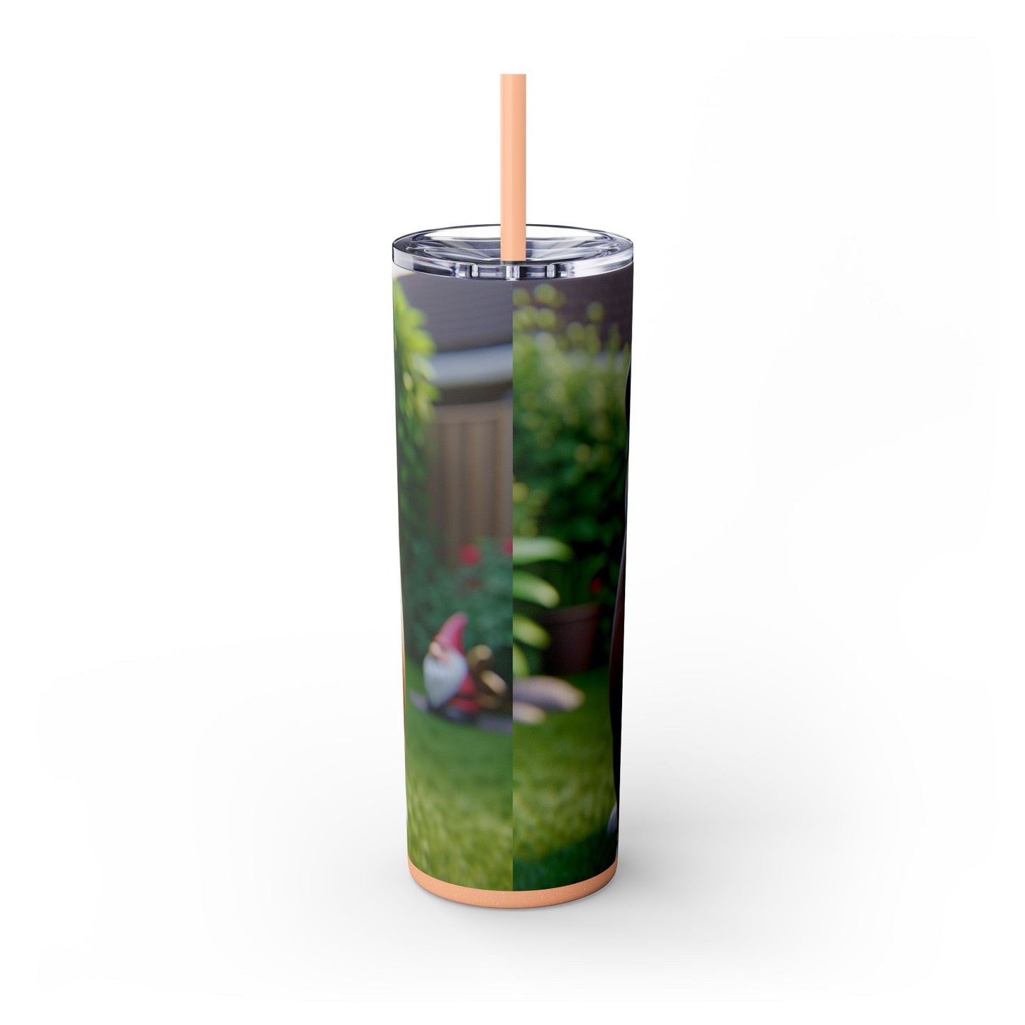 Olde English Bulldogge Tumbler with Straw, 20oz