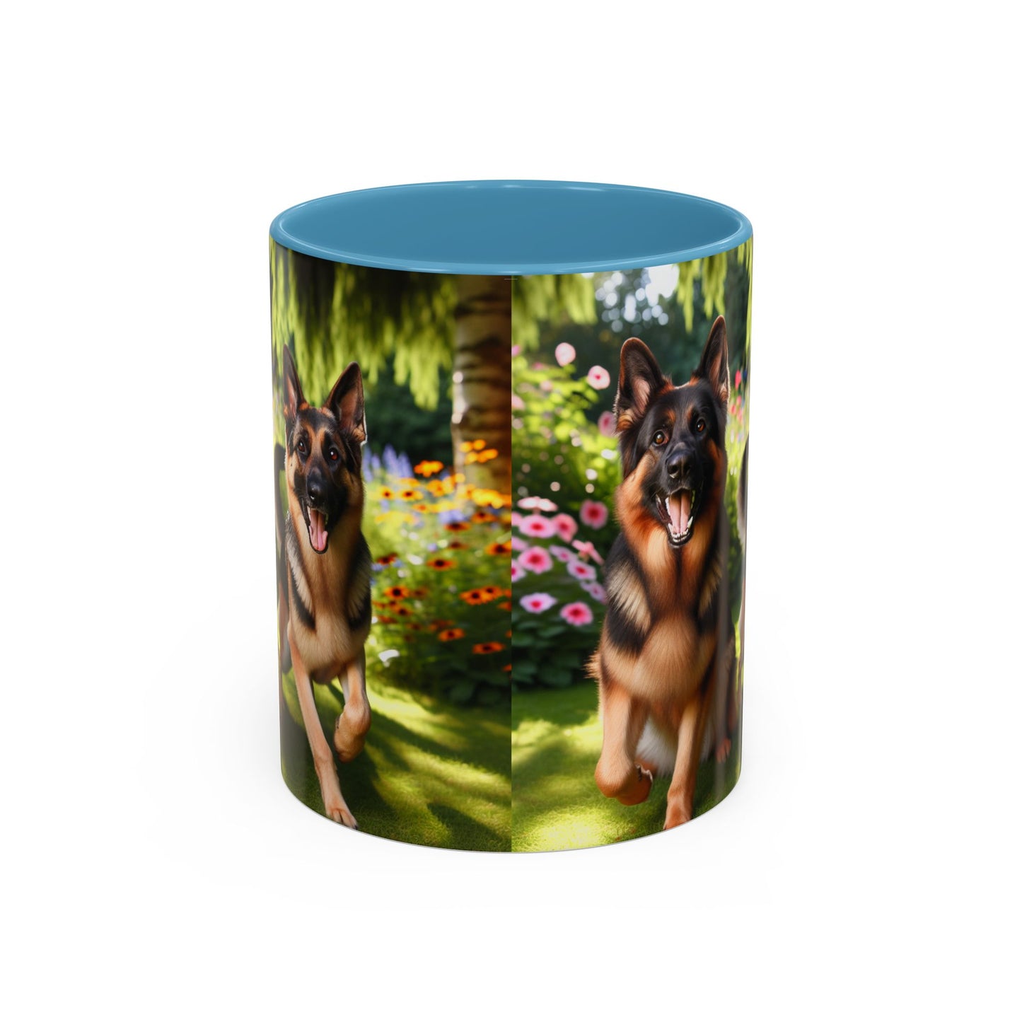 German Shepherd Accent Coffee Mug - Perfect Gift for Dog Lovers