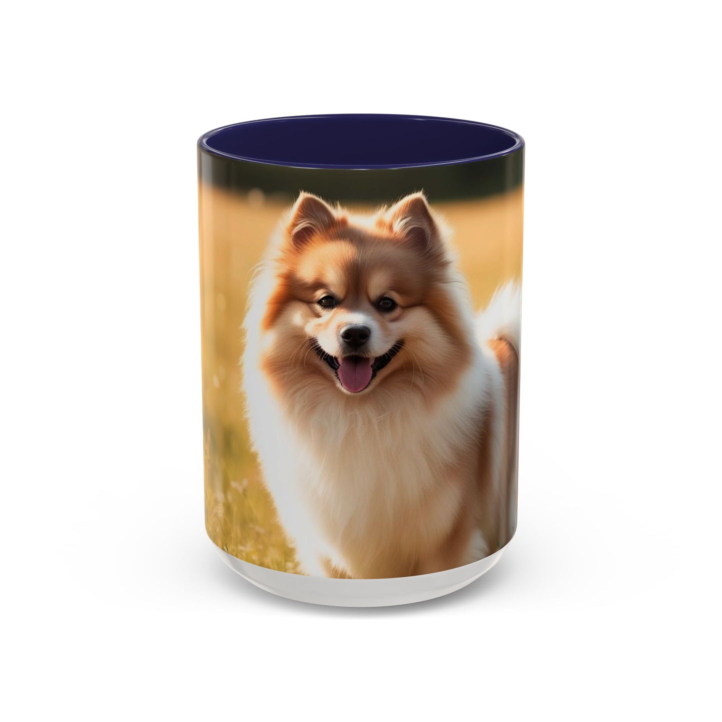 Taza con detalles de Keeshond: el regalo perfecto para los amantes de los perros