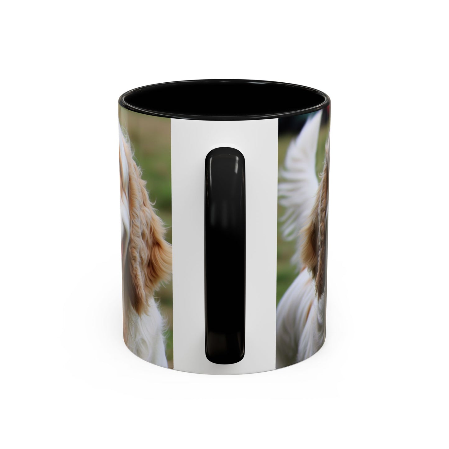 Clumber Spaniel Accent Coffee Mug - Perfect Gift for Dog Lovers