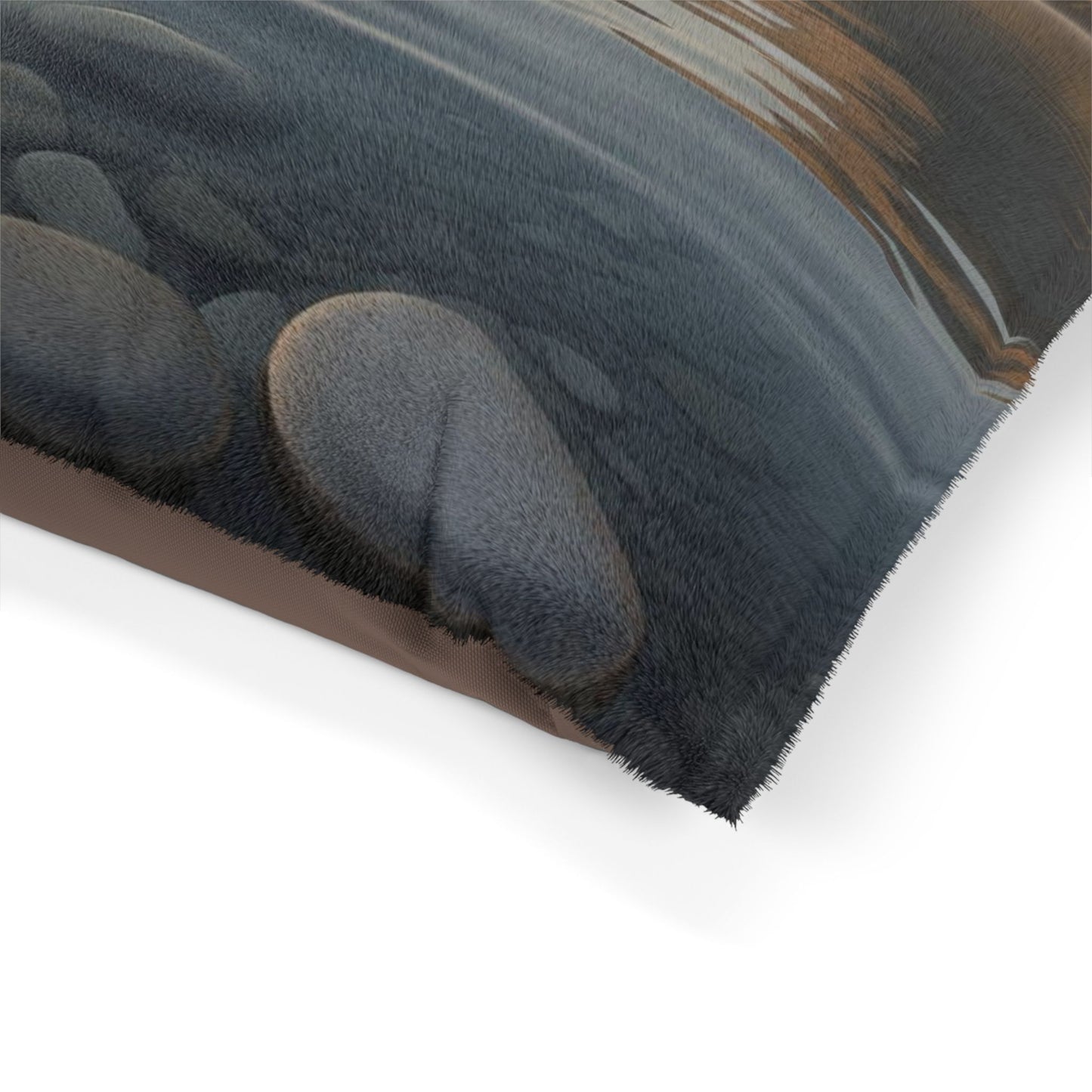 Ripple in a Mountain Lake Pet Bed