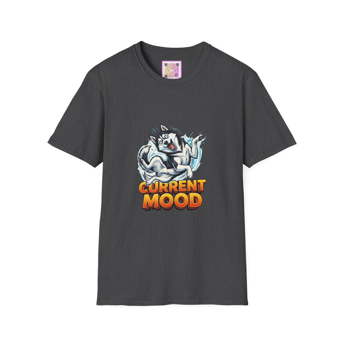 Siberian Husky Current Mood Tee Shirt
