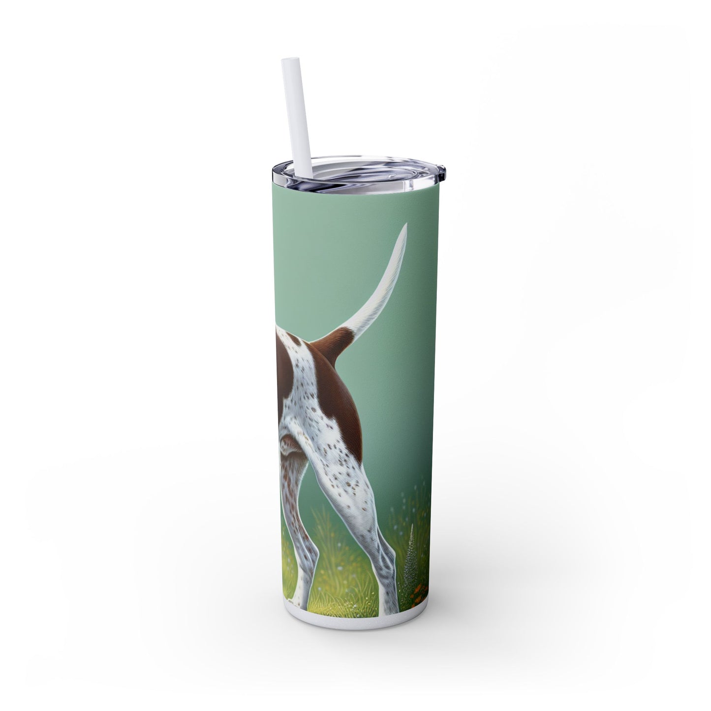 Pointer Skinny Tumbler with Straw, 20oz