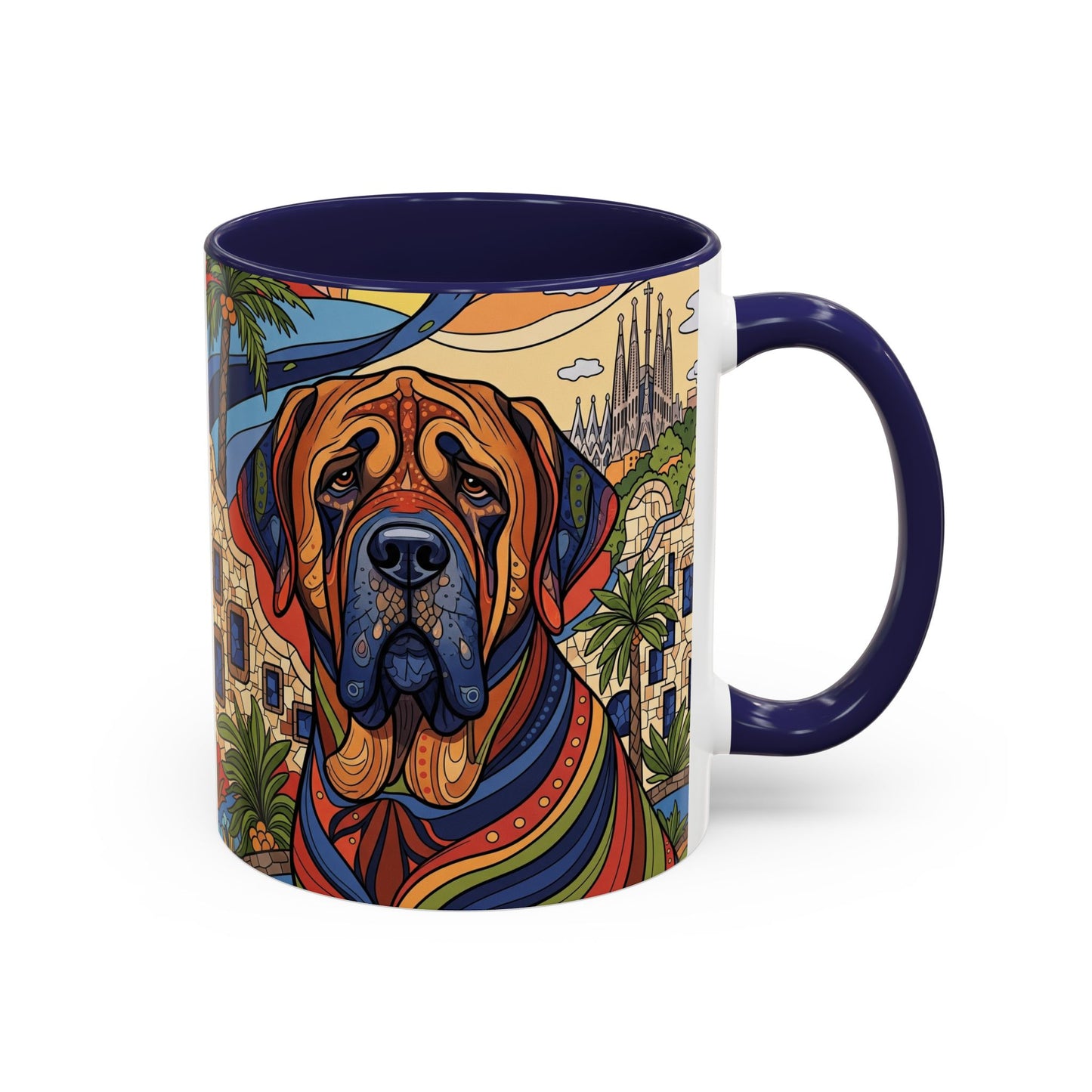 Spanish Mastiff Accent Coffee Mug - Perfect Gift for Dog Lovers