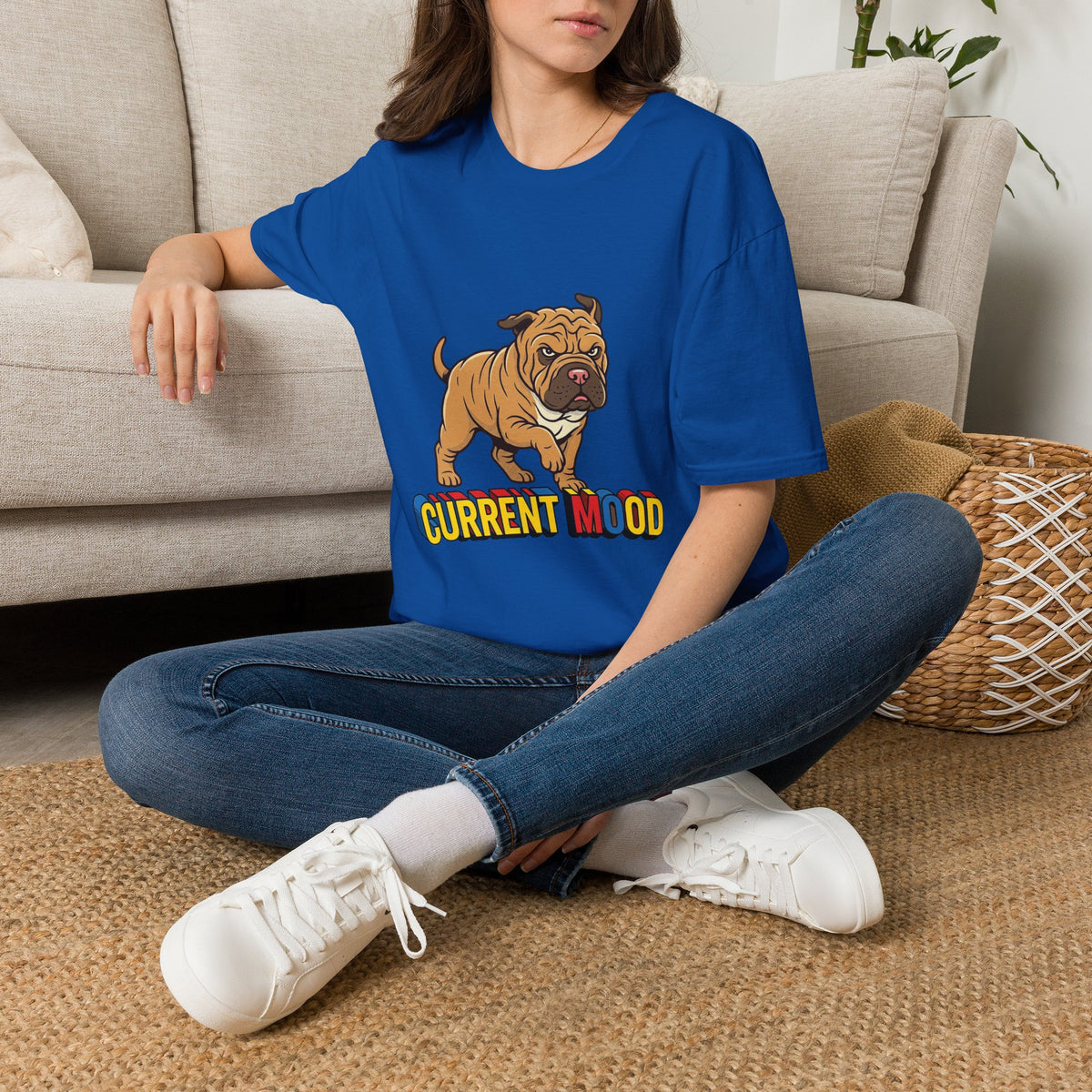 Shar Pei Current Mood Tee Shirt
