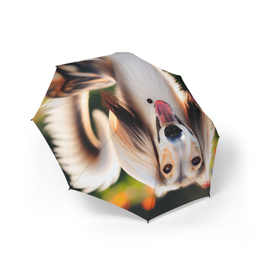 Saluki Semi-Automatic Foldable Umbrella