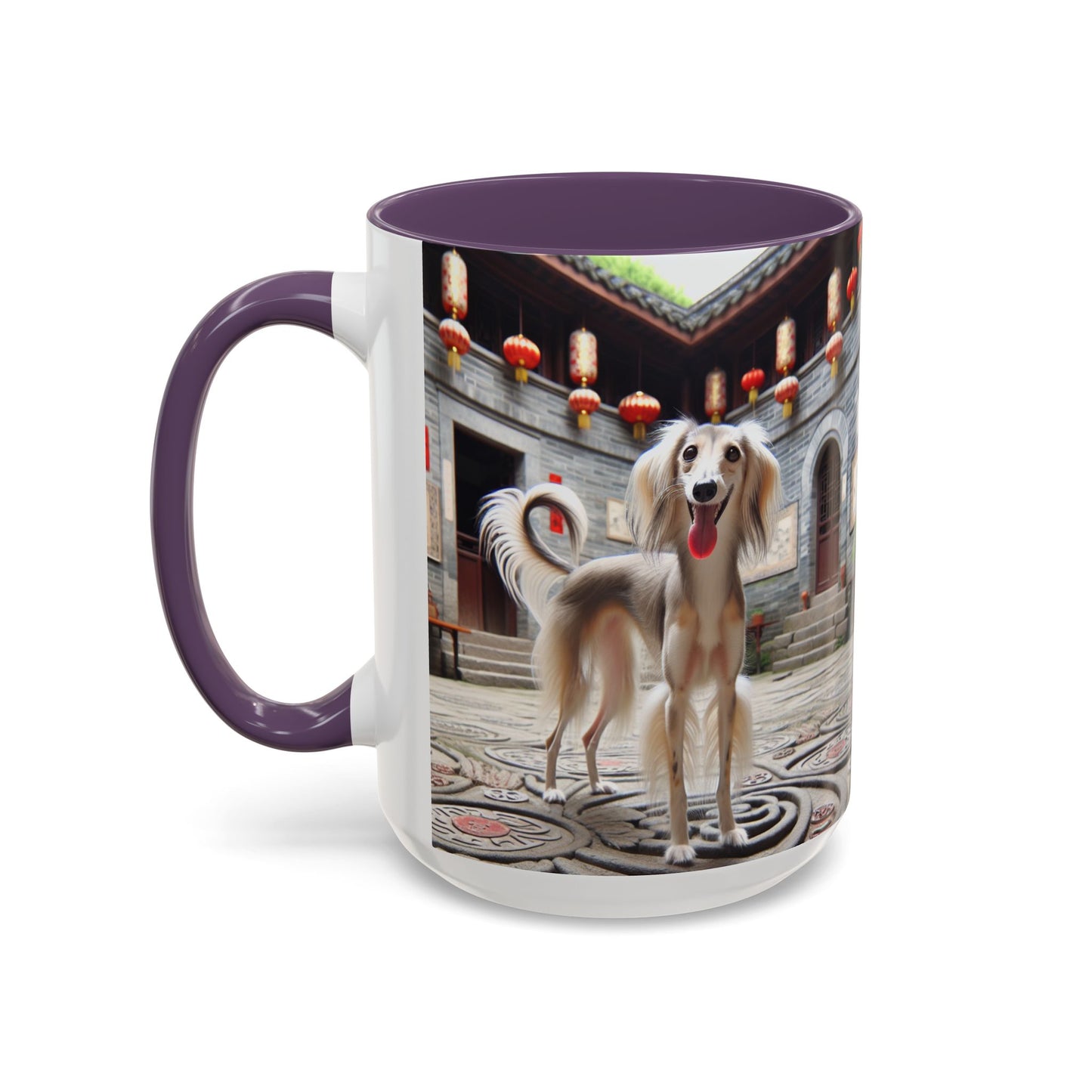Chinese Saluki Accent Coffee Mug - Perfect Gift for Dog Lovers