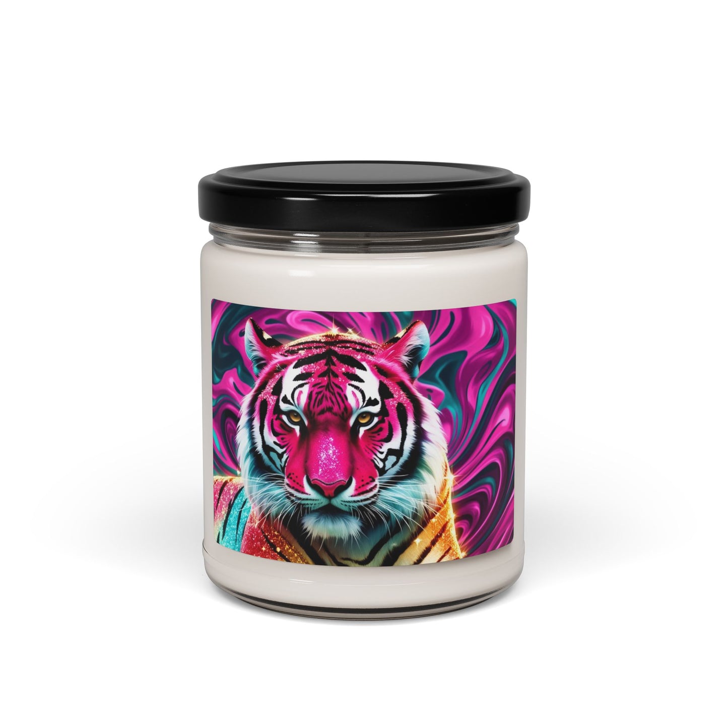 Psychedelic Tiger- Scented Soy Candle, 9oz