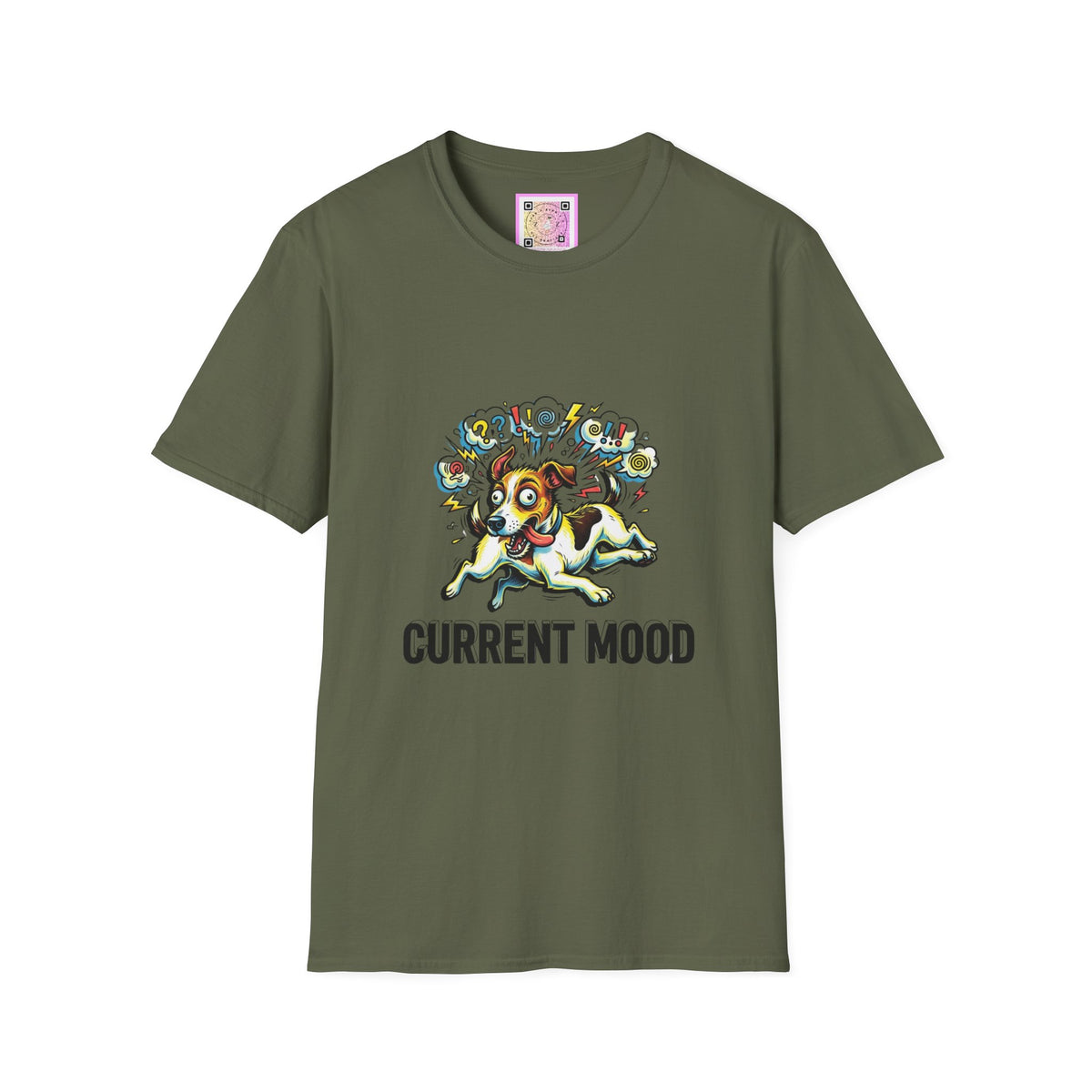 Jack Russell Terrier Current Mood Tee Shirt